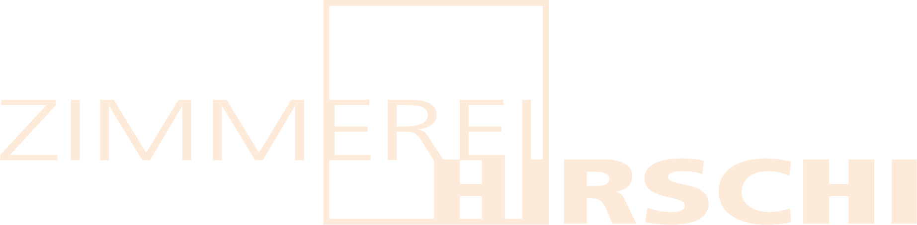 Zimmerei Logo beige